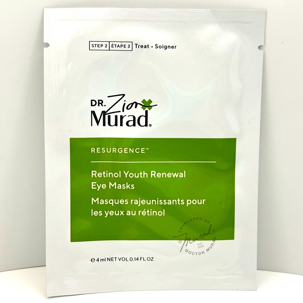 🦋$8 ~ Murad Retinol Youth Renewal Eye Masks x Dr.Zion ~ 1 Pack ~ NEW